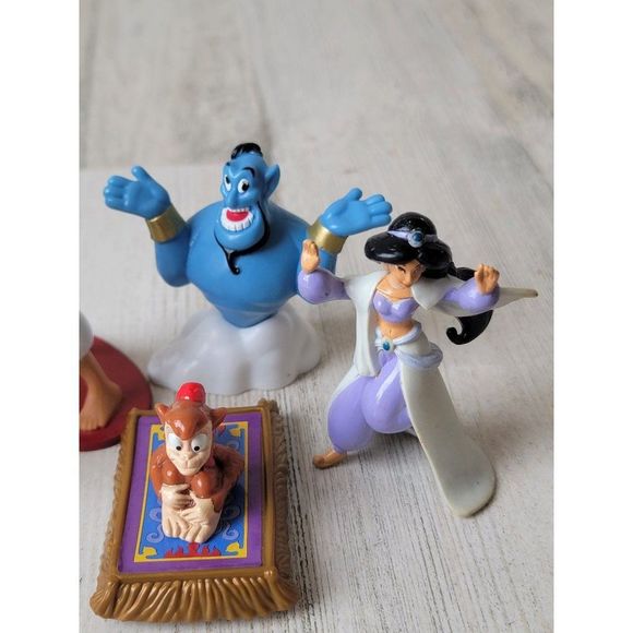 Disney Aladdin Abu Jasmine Genie playset toy figure - Picture 5 of 7